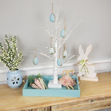 Northlight 6-pc. Fabric Easter Egg Christmas Ornament Set