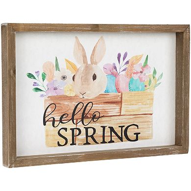 Northlight Hello Spring Easter Bunny Wall Decor