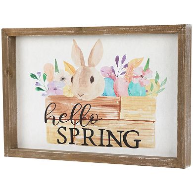 Northlight Hello Spring Easter Bunny Wall Decor