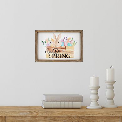 Northlight Hello Spring Easter Bunny Wall Decor