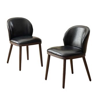 IDEALHOUSE Dining Chairs Set of 2 Linen Shell 31Inch