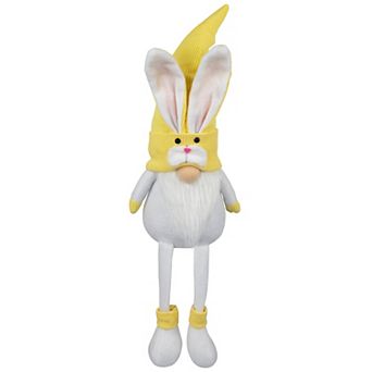 Northlight Sitting Bunny Gnome Figurine 20 Inch Floor Decor