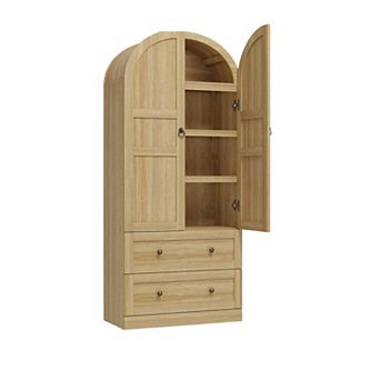 IDEALHOUSE Arched Kitchen Cabinet