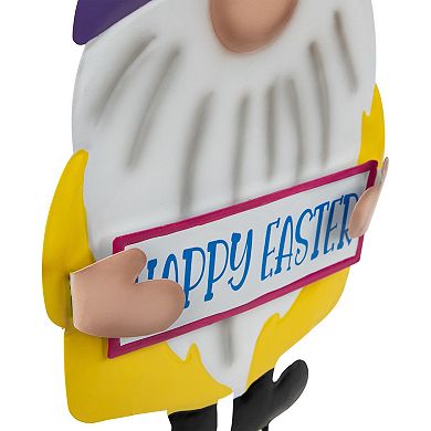 Northlight 2-pc. 27 Inch Happy Easter Gnomes Outdoor Garden Stakes Set