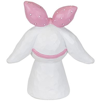 Northlight Easter Bunny Bust with Hair Bow Table Decor