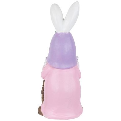 Northlight Easter Bunny Gnome Figurine with Egg Basket