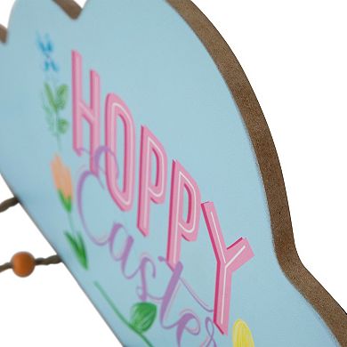 Northlight Hoppy Easter Wooden Wall Decor with Bunny & Eggs