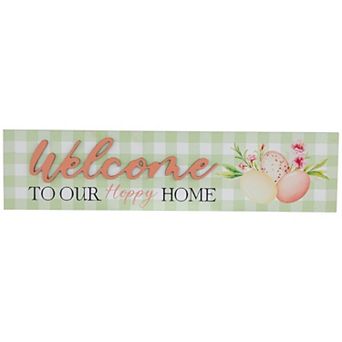 Northlight Welcome to Our Hoppy Home Wall Decor