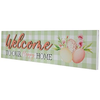 Northlight Welcome to Our Hoppy Home Wall Decor