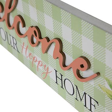 Northlight Welcome to Our Hoppy Home Wall Decor
