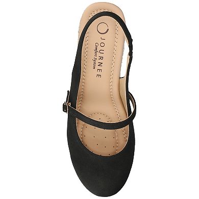 Journee Asmyna Wedge Ankle Strap Round Toe Women's Espadrille Shoes