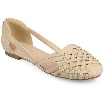 Journee Ekko Medium & Wide Width Slip-On Round Toe Women's Flat Sandals