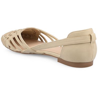 Journee Ekko Medium & Wide Width Slip-On Round Toe Women's Flat Sandals