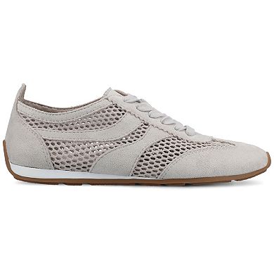 Journee Women's Chasse Mesh Round Toe Women's Lace Up Sneakers