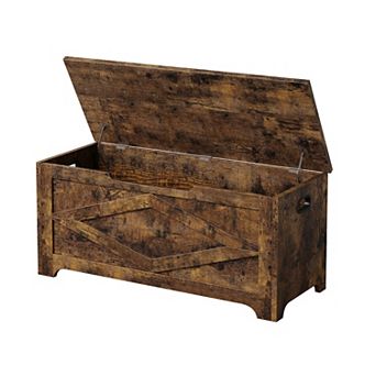 IDEALHOUSE Wooden Storage Bench