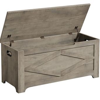 IDEALHOUSE Wooden Storage Bench