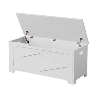 IDEALHOUSE Wooden Storage Bench