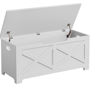 IDEALHOUSE Wooden Storage Bench