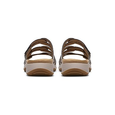 Clarks® Maelynn Abby Women's Leather Slip-On Sandals