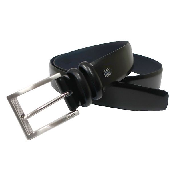 Men's IZOD Genuine Leather Classic Dress Belt, Size: Large, Black
