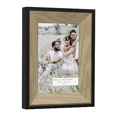 Belle Maison Two Tone Brown & Black Photo Frame Table Decor