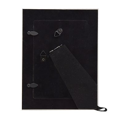 Belle Maison Two Tone Floral 4" x 6" Photo Frame Table Decor