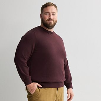 Big & Tall Sonoma Goods For Life® Crewneck Sweater