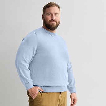 Big & Tall Sonoma Goods For Life® Lightweight Crewneck Sweater