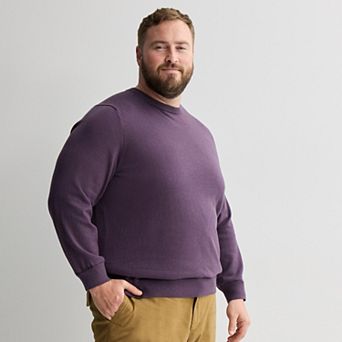 Big & Tall Sonoma Goods For Life® Crewneck Sweater
