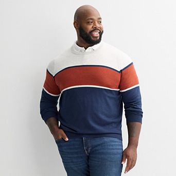 Big & Tall Sonoma Goods For Life® Crewneck Sweater