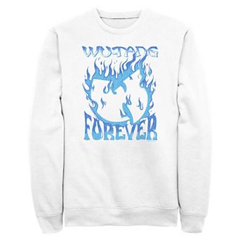 Men's Wu-Tang Forever Blue Fire Long Sleeve Fleece