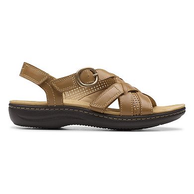Clarks® Laurieann Mae Women's Flat Leather Sandals