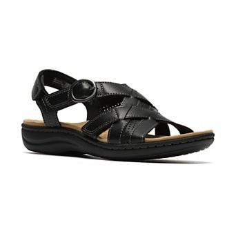 Clarks® Laurieann Mae Women's Flat Leather Sandals