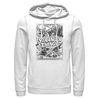 Men's Stranger Things Monsters Graphic Hoodie