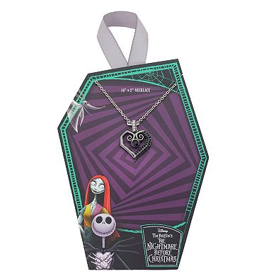 Disney's Nightmare Before Christmas Heart Crystal Pendant Necklace