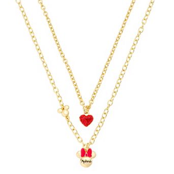 Disney's Minnie Mouse 2 pc Pendant Set