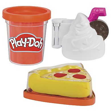 Play-Doh Treats to Go Pizza & Milkshake Playset