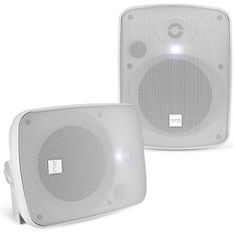 Pyle PDWR54BTW 5.25” Indoor/Outdoor Waterproof Bluetooth Speaker System - White
