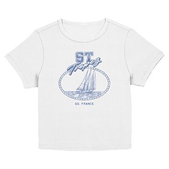 Juniors' SO® Saint Tropez Sail Graphic Tee