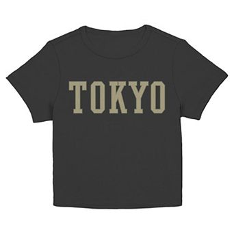 Juniors' SO® Tokyo Short Sleeve Baby Tee