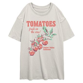 Juniors' SO® Tomatoes Fresh On The Vine Graphic Tee