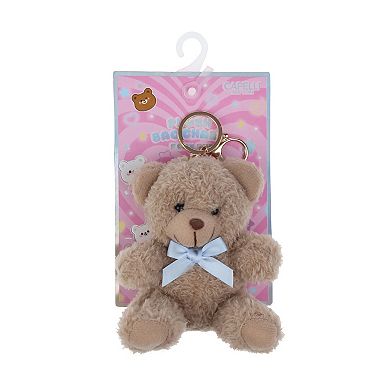 Elli by Capelli Plush Bear Charm Keychain