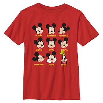 Boys 6-20 Disney's Mickey Mouse Expressions Graphic Tee