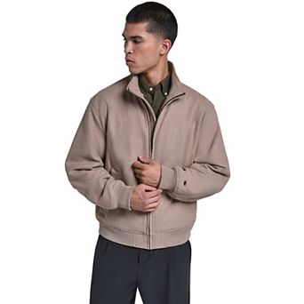 Men's Dockers® Wool Blend Bomber Jacket with Stand Collar
