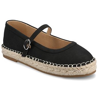 Journee Kenzie Round Toe Espadrille Women's Mary Janes