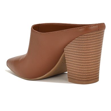 Nine West Andora Women's Pointy Toe Slip-On Heeled Mules