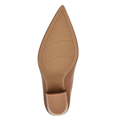 Nine West Andora Women's Pointy Toe Slip-On Heeled Mules
