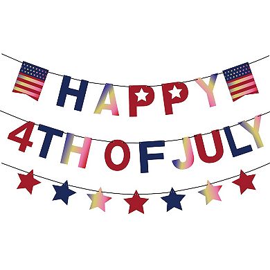 Americana Banner and Tablecloth Set