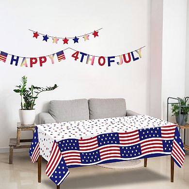 Americana Banner and Tablecloth Set