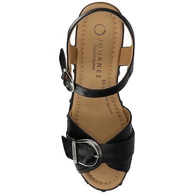 Journee Sisilia Women's Ankle Strap Clogs